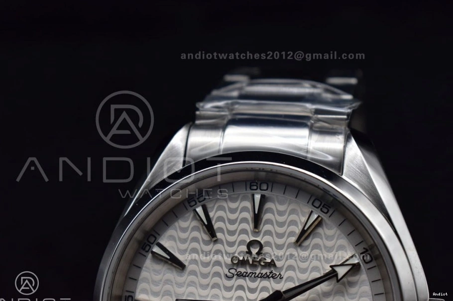 SS Edition Bracelet Aqua SS White 1:1 VSF On Terra Dial 150M Waved Best A8500 0323